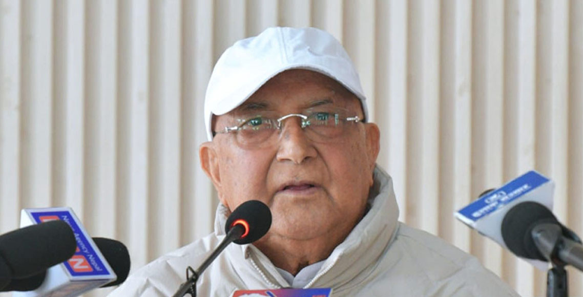 पूर्वप्रधामन्त्री केपी शर्मा ओली पक्राउ