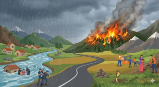 पछिल्लो २४ घण्टामा ३३ विपद्का घटनाः २ जनाको मृत्यु, २ करोडभन्दा बढीको आर्थिक क्षति