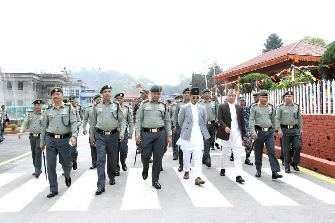 सशस्त्र मुख्यालयमा गृहमन्त्री सुधन गुरुङको आठ घण्टा, के–के गरे ?