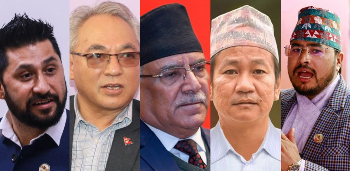 संसदमा पहिलो दिनमै रवि, बादल, प्रचण्ड, हर्क र ज्ञानेन्द्रको सम्बोधन