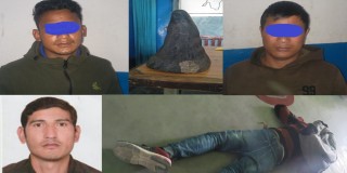 बुटवलमा भएको गैंडाको खाग तस्कर गोली काण्डका तस्बिर सार्वजनिक  