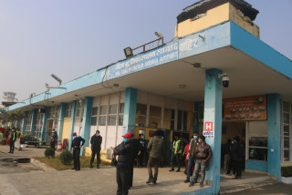 गौतमबुद्ध अन्तर्राष्ट्रिय विमानस्थलको आन्तरिक विशिष्ट कक्ष बन्द
