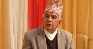 राष्ट्रपति पौडेल भुकम्पप्रभावित क्षेत्रमा जाँदै