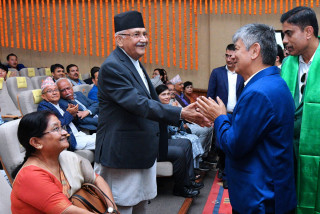 ओलीले भने, ‘सोचेको कुरा साँच्चै भइरहेको हुन्छ, हिजो त्यस्तै भयो’