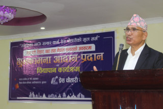 गठबन्धन सरकारको गलत निर्णयले अपराधी प्रोत्साहित भइरहेका छन् : विष्णु पौडेल