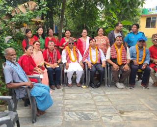 दुर्गा सामुदायिक सेवा केन्द्रद्वारा शुभकामना आदानप्रदान