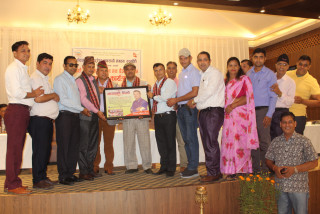 होटल तथा रेष्टुरेण्ट व्यवसायी संगठन रुपन्देहीको नवनिर्वाचित कार्यसमितिको पदस्थापना