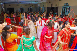 भैरहवामा ‘डाण्डिया नाच’