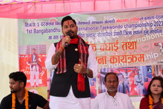 लुम्बिनीका सामाजिक विकास मन्त्री गुप्ताले भने–खेलकुद क्षेत्रलाई बढी जोड दिएका छौं 