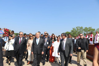 लुम्बिनी पुगेर राष्ट्रसंघका महासचिवले भने–द्वन्द्व रोक्न हातेमालो गरौं