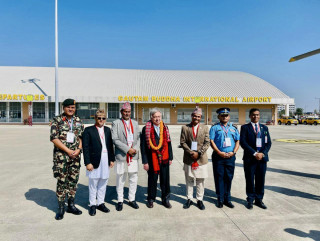 सिद्धार्थनगरका मेयर र राष्ट्रसंघका महासचिवबीच भेट, विकासका लागि आग्रह