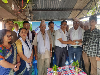 क्यान्सरपीडित परिवारलाई आर्थिक सहयोग