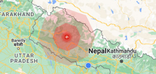 जाजरकोटको रामिडाँडा केन्द्रबिन्दु भएर फेरि  गयो ५.८ म्याग्निच्युडको भूकम्प