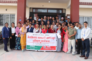 तालिमले मुद्दा मामिला स्थानीयस्तरमै  मिलाउन सहयोग पुग्ने विश्वास