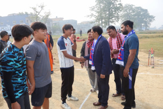 सिद्धार्थनगर–४ मा दोस्रो वडाकप क्रिकेट प्रतियोगिता सुरु