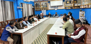 रोटरी बुटवलको बैठकमा बिजनेश एजेण्डामा छलफल