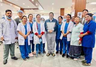 उपप्रधानमन्त्री एवं गृहमन्त्री श्रेष्ठ अस्पतालबाट डिस्चार्ज