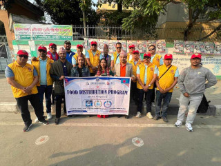 लायन्स बुटवल स्टार्सद्वारा बंगलादेशमा खाद्यान्न वितरण