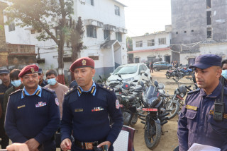 चेकजाँचमा मात्र नभइ चोरीका मोटरसाइकल घरमै पुगेर नियन्त्रणमा लिन्छौं : रुपन्देही प्रहरी