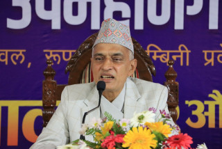 देशकै सर्वोत्कृष्ट नगर भएकोमा नगरप्रमुख पाण्डेयले दिए बुटवलबासीलाई बधाई