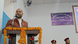 कम साधनस्रोतमा प्रहरी शान्ति सुरक्षा कायम गर्न सफल : गृहमन्त्री पाण्डेय