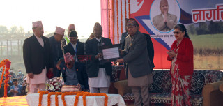 पूर्वराजा ज्ञानेन्द्र शाहलाई भैरहवामा नागरिक अभिनन्दन (फोटो फिचर)