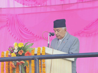 जीतगढीलाई बृहत बुटवलको पर्यटन सर्किटको क्षेत्र बनाउनुपर्छ : राष्ट्रपति