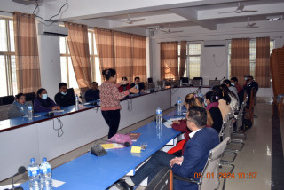 लुम्बिनी प्रादेशिक अस्पतालमा अन्तरवैयक्तिक सञ्चार सीप कार्यक्रम