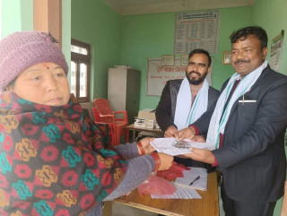 रोहिणी–४ मा निःशुल्क स्वास्थ्य शिविर, १६५ जनाले लिए सेवा