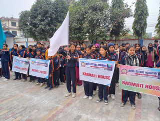 इन्टलेक्चुअल स्कूलमा खेल सप्ताह सुरु