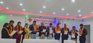 नेपाल रेडक्रस सोसाइटी सिद्धार्थ उपशाखाको सभापतिमा राजेश जि.सी.