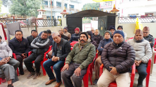 क्षेत्रीय प्रतिनिधि नानु पौडेलको निधनमा कांग्रेस रुपन्देही–३ द्वारा शोकसभा