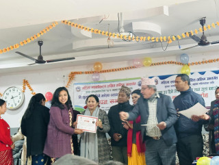 बुटवल–१५ का महिलाहरुलाई सीपमूलक तालिम