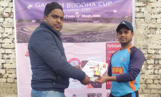 गौतम बुद्ध कप : केसीएलाई १ विकेटले पराजित गर्दै आयोजक विजयी