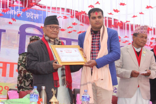 खबरपात्रोकर्मी गुप्तालाई ‘सिर्जनशील सञ्चारकर्मी सम्मान’