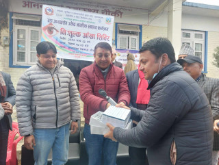 तिलोत्तमा–६ मा ज्येष्ठ नागरिकका लागि निःशुल्क आँखा शिविर