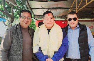 राष्ट्रिय प्रजातान्त्रिक युवक संगठन रुपन्देहीको संयोजकमा थापा