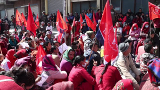 काठमाडौं महाानगरपालिका बिरुद्ध व्यवसायीहरुको प्रदर्शन
