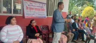 तिलोत्तमा–२ मा निःशुल्क स्वास्थ्य शिविर, २१४ जनाले लिए सेवा