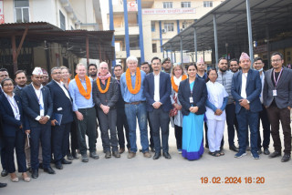 लुम्बिनी प्रादेशिक अस्पतालमा मातृ–शिशु स्वास्थ्य र पोषणका लागि आर्थिक सहयोगको प्रतिवद्धता