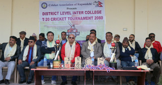 ‘साई ग्लोबल अन्तर कलेज टी–२० क्रिकेट प्रतियोगिता’ सुरु