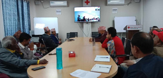 रेडक्रस सोसाइटी लुम्बिनी प्रदेश कार्यालयको प्रादेशिक गोदामघर बुटवलमा