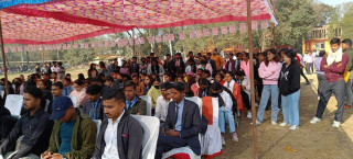 स्ववियु भैरहवा बहुमुखी क्याम्पसद्वारा स्वागत, विदाई एवं पुरस्कार वितरण