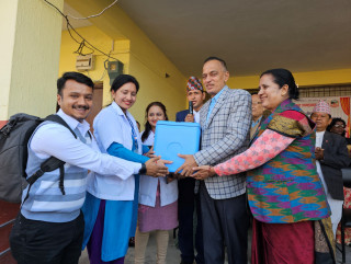 बुटवलमा सुरु भयो दादुरा रूबेला खोप अभियान