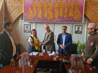 नवनियुक्त योजना प्रमुख भट्टलाई लुम्बिनीमा स्वागत