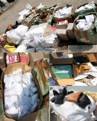 रुपन्देहीमा भन्सार छलेर ल्याइएका सामान बरामद