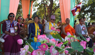 सकियो लुम्बिनीमा त्रिपिटक पाठ