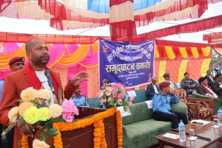 प्रहरीको प्रयासले मात्र शान्ति सुरक्षा कायम हुँदैन : गृहमन्त्री पाण्डेय