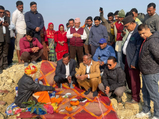 सिद्धार्थनगर–११ मा गौशाला र दाहसंस्कार घाटको निर्माण सुरु