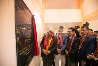 लुम्बिनी बौद्ध विश्वविद्यालय विश्वकै आर्कषण : पूर्व अर्थमन्त्री पौडेल